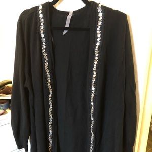 Melissa McCarthy Seven7 embellished cardigan